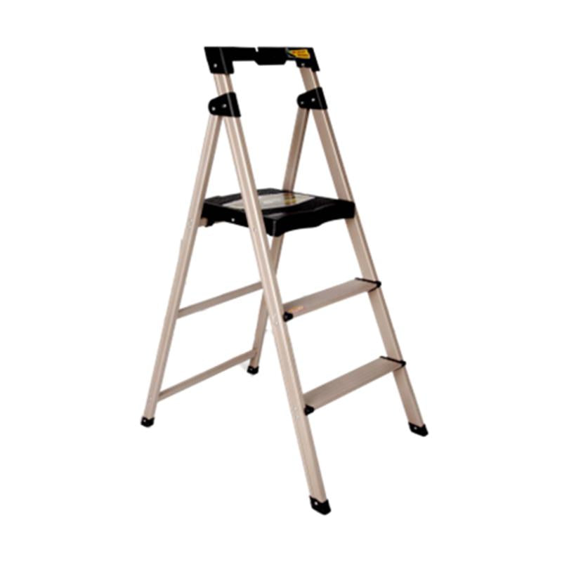 Boomjoy 3-Step Ladder Aluminium Gold