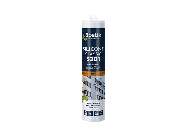 Bostik S301 Silicone Classic White 280ml