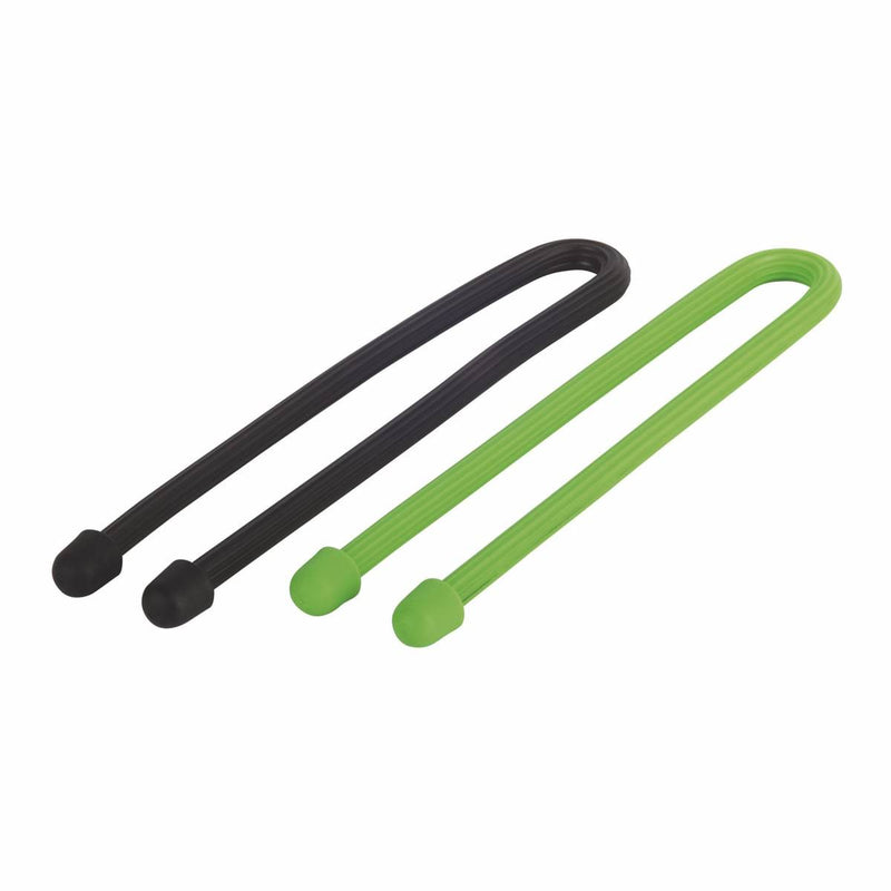 Fix-O-Moll Cable Ties 31 cm Black X 1, Light Green X 1