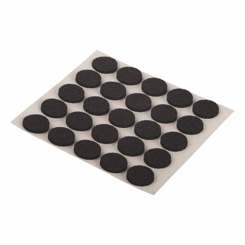Fix-O-Moll Anti Slip Pads Black Dia 15 mm