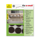 Fix-O-Moll Anti-skid Felt Pads Self-Adh Brown 25 mm 9 Pcs