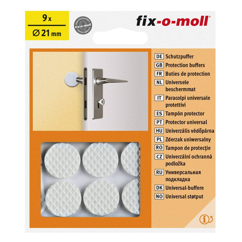 Fix-O-Moll Protect Buffer Adhesive White 21 mm