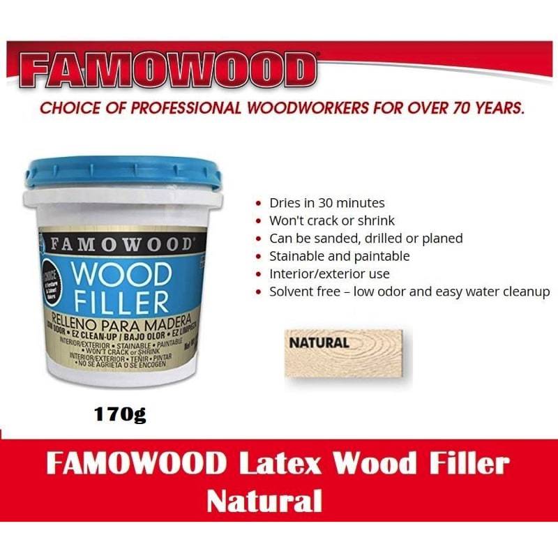 Famowood Filler (Natural) 6 Oz/170 gm