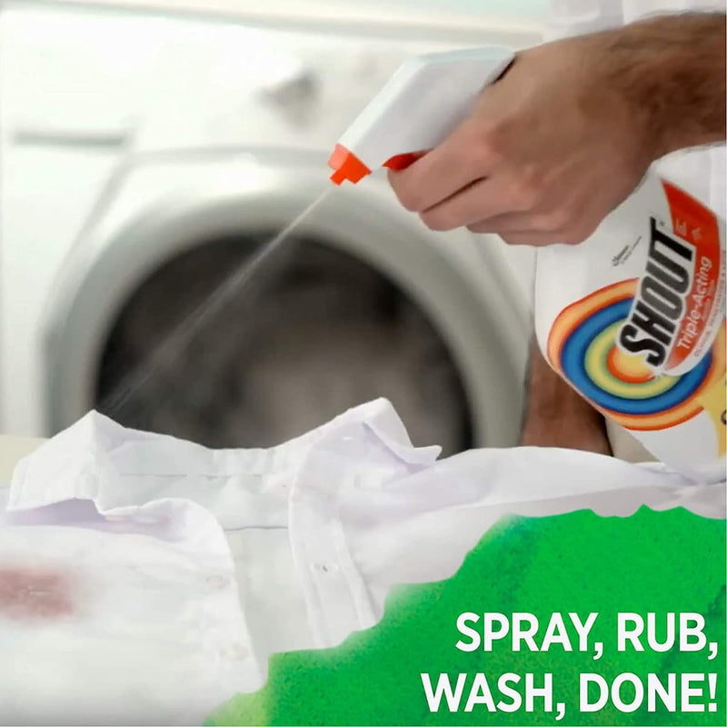 Shout Triple Acting Laundry Stain Remover 22 oz