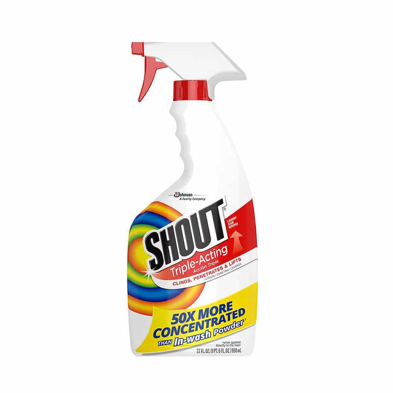 Shout Triple Acting Laundry Stain Remover 22 oz