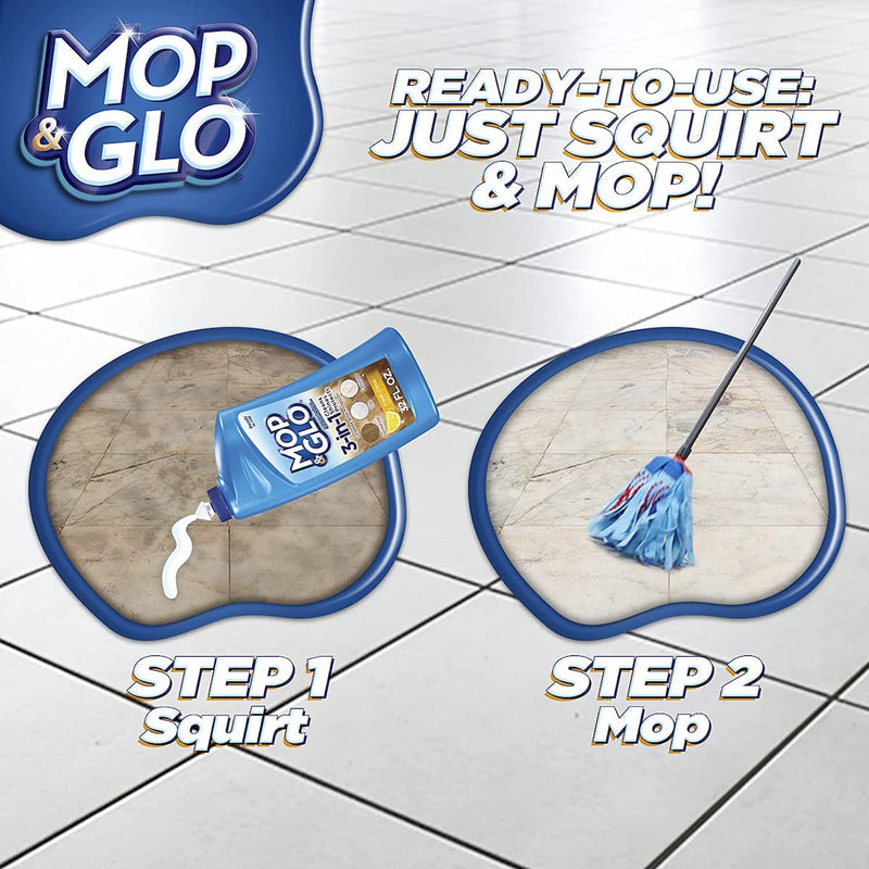 Mop & Glo Floor Shine Cleaner 32 oz Citrus