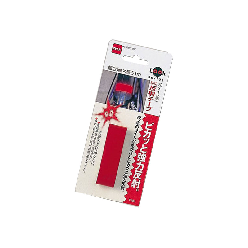 Nitoms Adhesive.Acryl.Tape Red 20 mm X 1 Meter