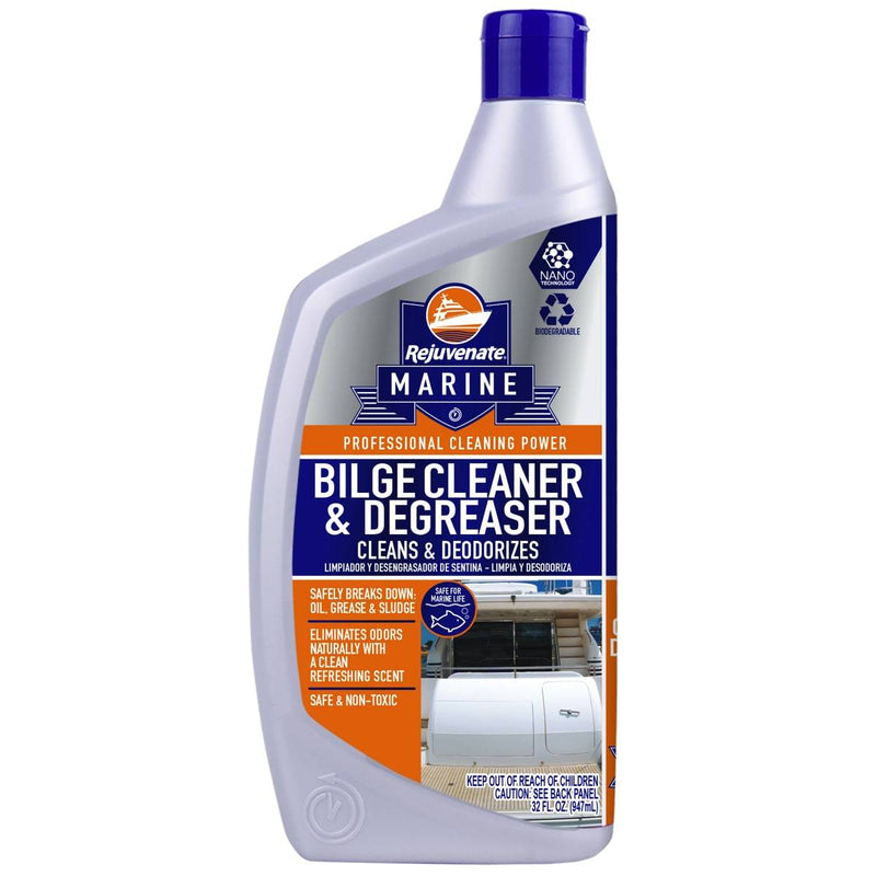Rejuvenate Marine Bilge Cleaner N Degreaser 32 Oz