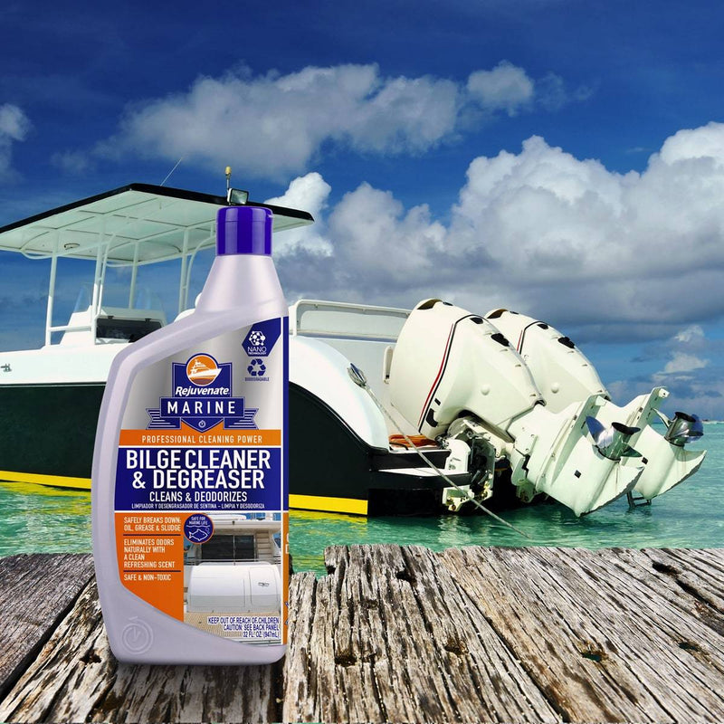 Rejuvenate Marine Bilge Cleaner N Degreaser 32 Oz