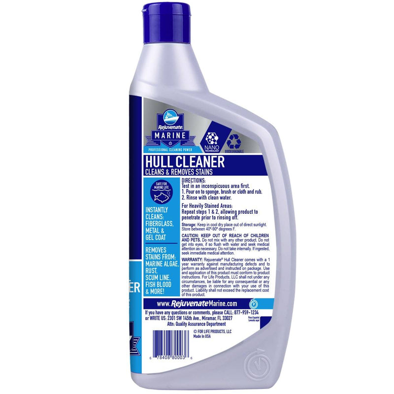 Rejuvenate Marine Hull Cleaner 32 Oz
