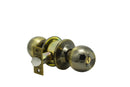 Stanley Bola Cylindrical Door Knob Backset 60mm Entrance (Satin Stainless Steel/ Antique Brass finishing)