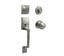 Stanley Houston Entrance Handleset Single Cylinder Backset 60/70mm (Satin Nickel/ Antique Brass finishing)