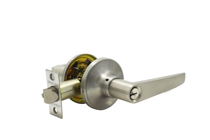 Stanley Seoul Tubular Lever Entrance Backset 60/70mm(Satin Nickel/ Antique Brass finishing)