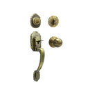 Seattle Entrance Handleset Single Cylinder Backset 60/70mm (Satin Nickel/ Antique Brass finishing)