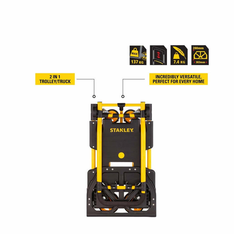 Stanley 2-in-1 Folding Truck 70/137 kg