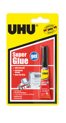 Uhu Super Glue, Gel, 3 gm