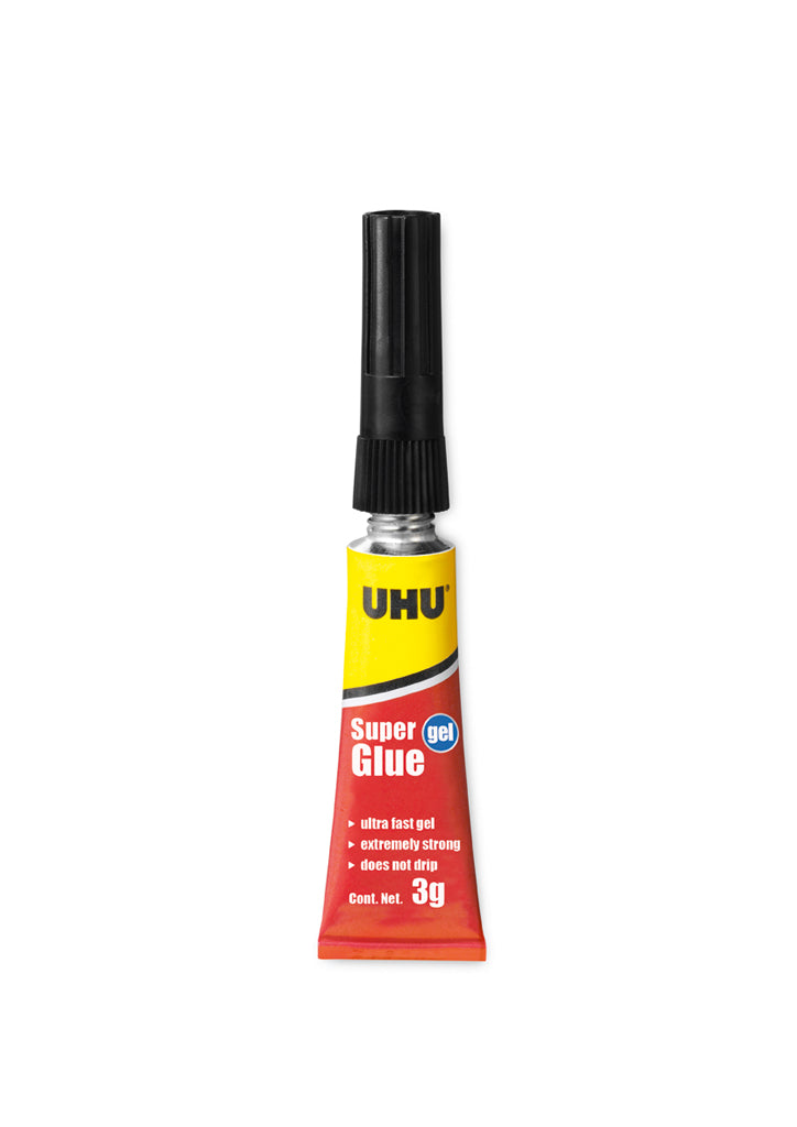 Uhu Super Glue, Gel, 3 gm