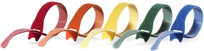 Velcro Brand One-Wrap Re-Usable Ties 25 mm X 200 mm Colours