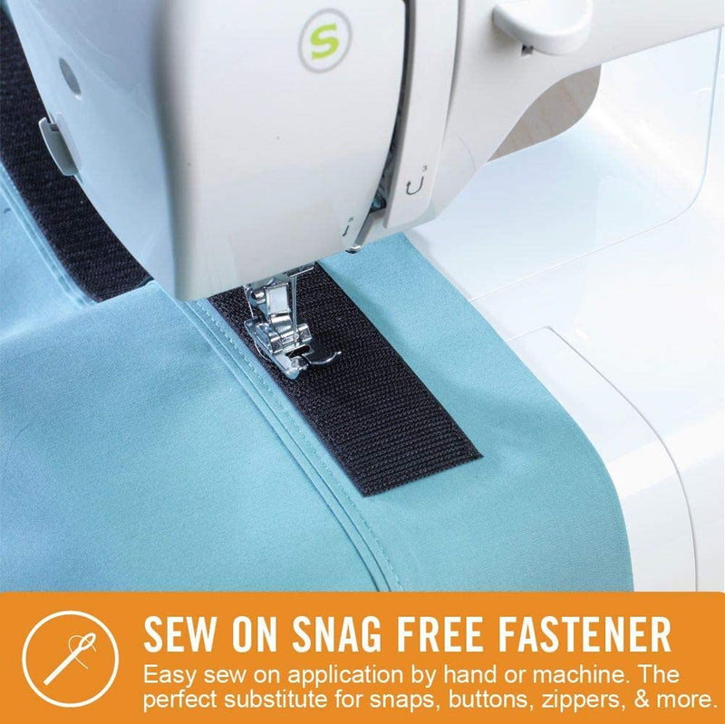 Velcro Brand Sew on Snag Free 1.9 cm X 0.9 Meter Black