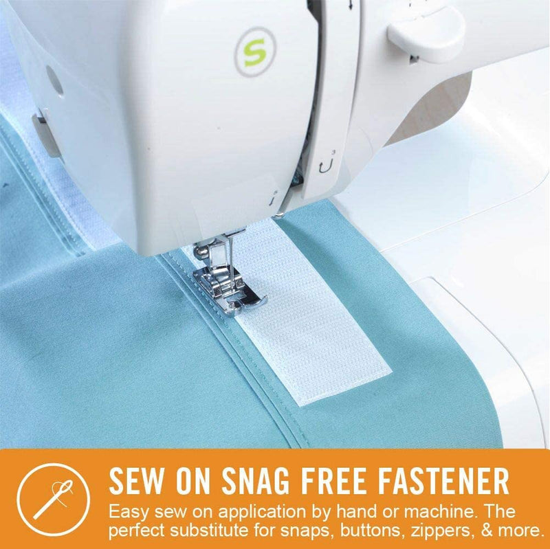 Velcro Brand Sew on Snag Free 1.9 cm X 0.9 Meter White