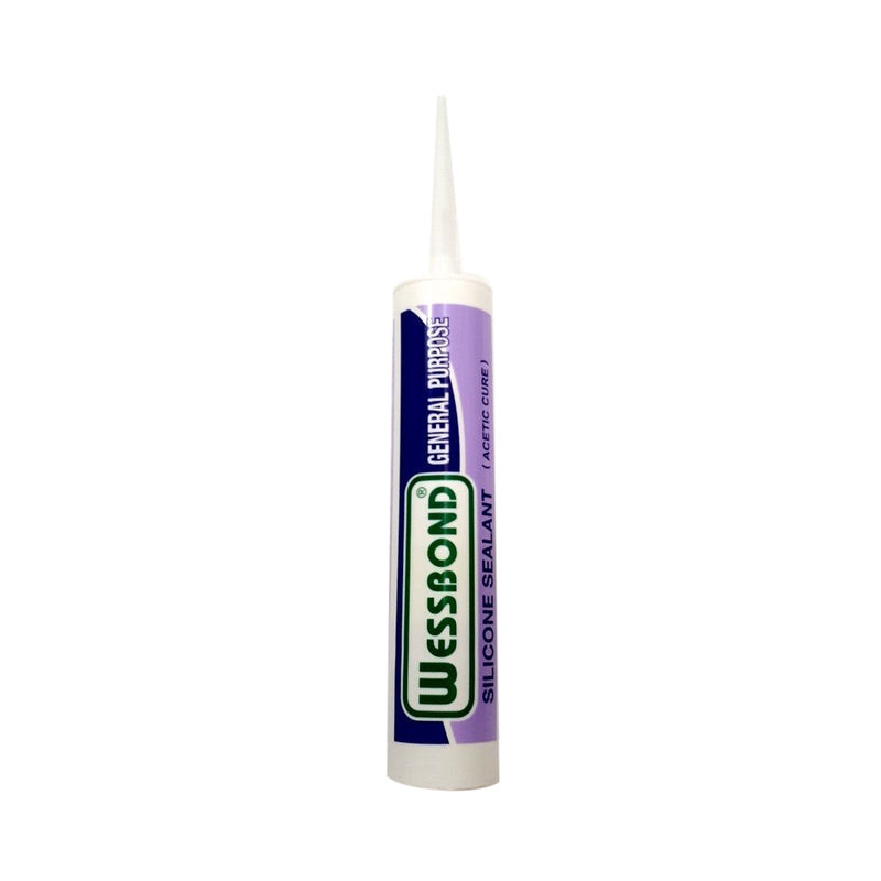 Wessbond GP Acetic Silicone Sealant 300 gm Black