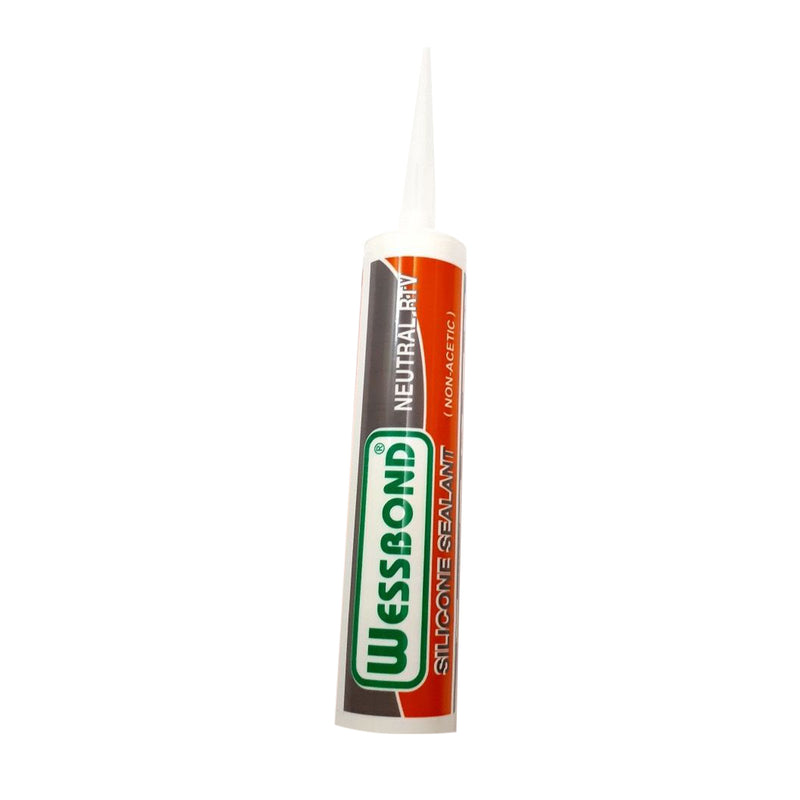 Wessbond Neutral RTV Silicone Sealant Anti-fungal White 300 gm