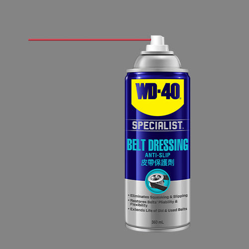 WD-40 Belt Dressing